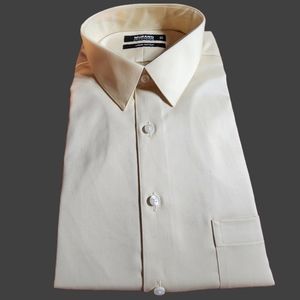 MUANO Men's  long liquid cotton dress shirt NWT